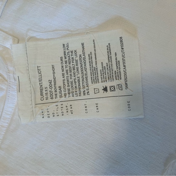 Current/Elliott The Boyfriend Short - Picture 5 of 6